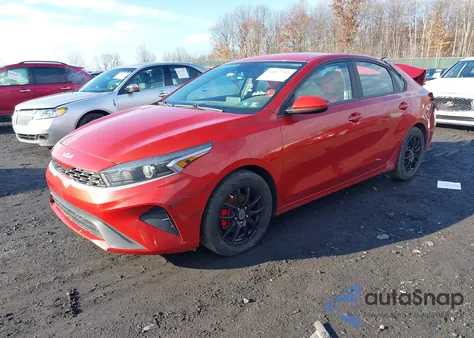 2022 Kia Forte Lxs из США, поврежденный, VIN 3KPF24AD0NE453918